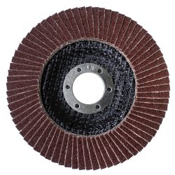 Disco Lija Traslapado Óxido de Aluminio 4 1/2" (115mm) GR 100