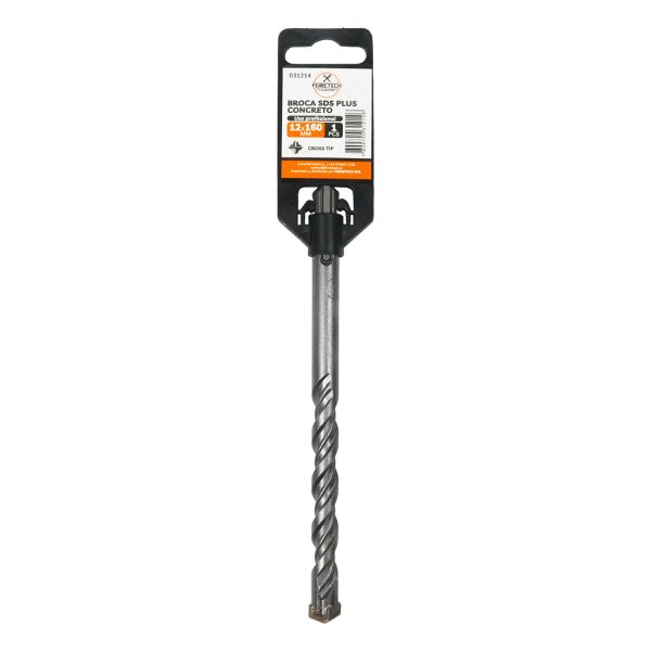 Broca SDS Plus 12x160mm Cross Tip