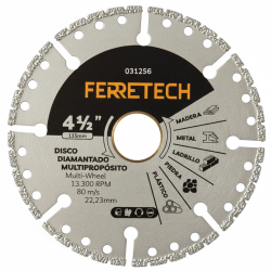 Disco Diamantado Multipropósito 4 1/2" (115mm)