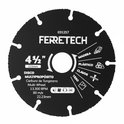 Disco Corte Multi Madera 4 1/2" (115mm)